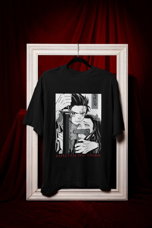 Tanjiro & Nezuko - Slayer's Dynamic Duo Tee - Demon Slayer Anime |